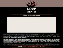 Tablet Screenshot of lovepirates.com